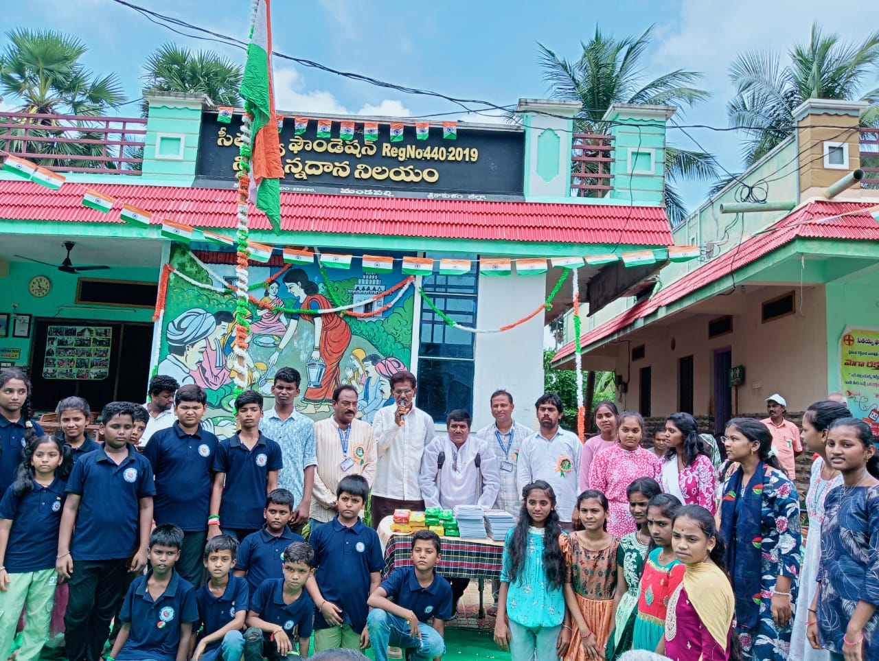 Independence Day celebration at Seetayya Foundation