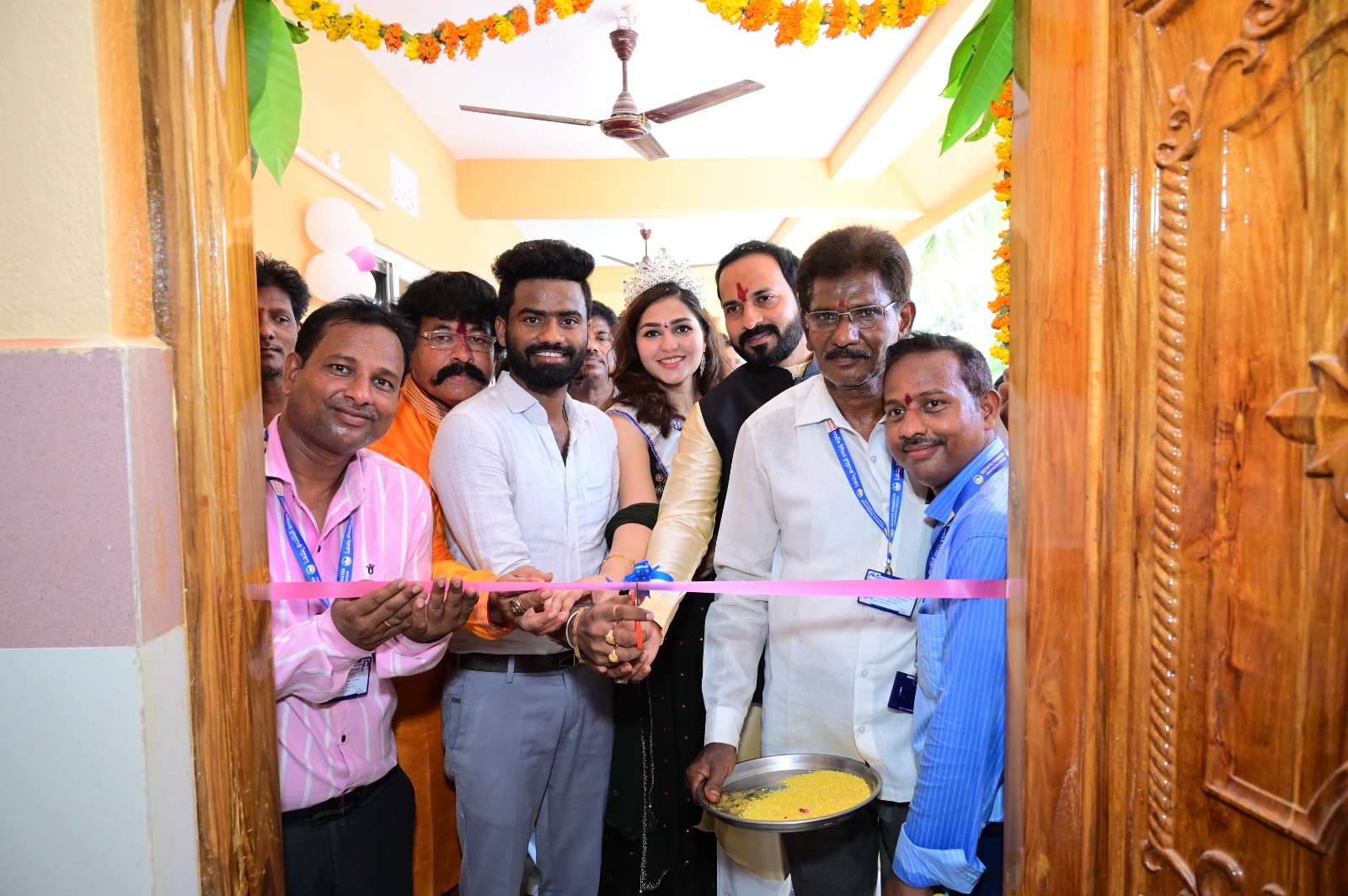 New building inauguration at the 5th anniversary